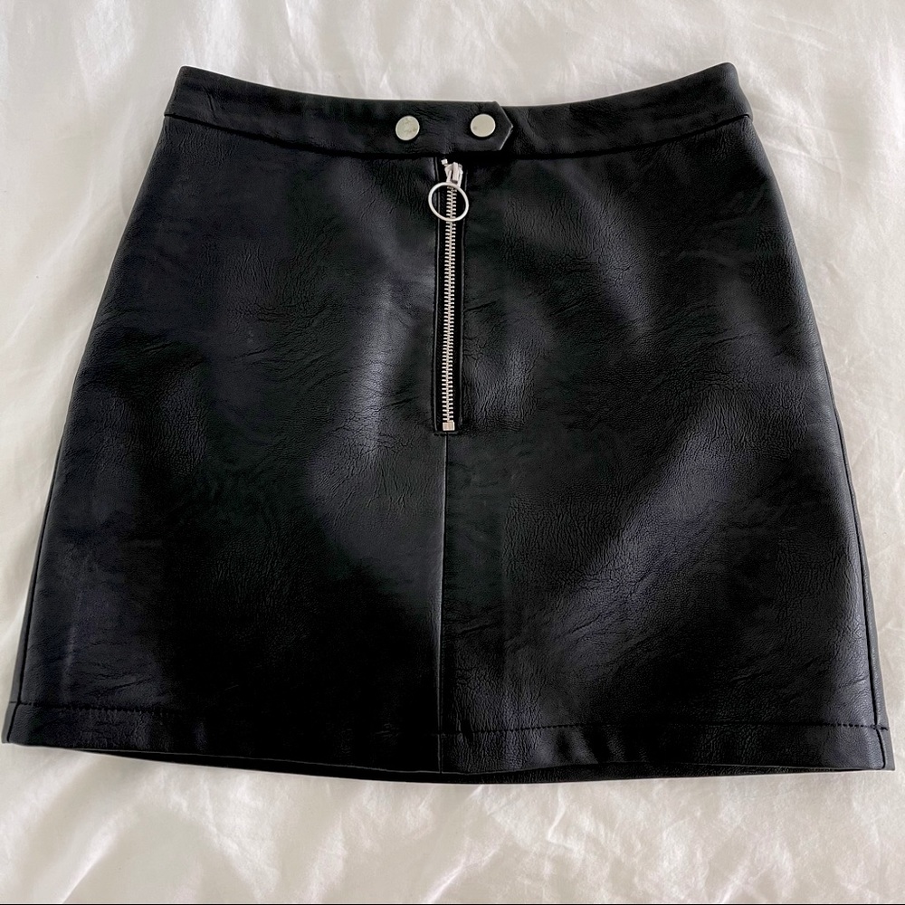 Leather Skirt